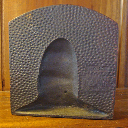 Vintage Bronzed Copper Sailing Ship bookends, Bronze Met