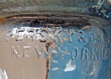 Rare Anchor Lantern Manufactured by Persky & Co, New York