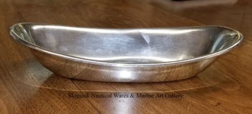 U.S. Navy Wardroom Silverplated Bread or Serving Dish, WWII