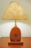 Wood Block & Tackle Table Lamp nautical decor