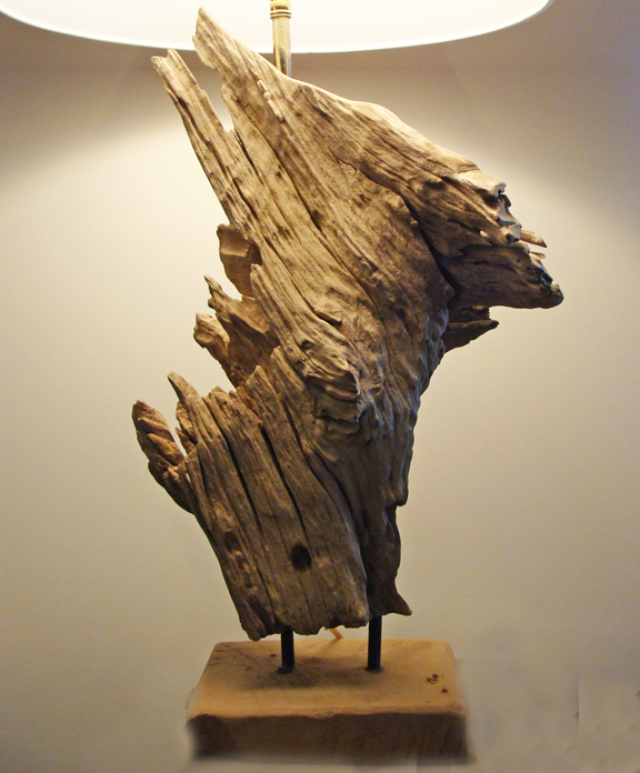 Driftwood Table Lamp Beach Coastal Lighting Skipjack Nautical Wares Driftwood Table Lamp Beach Coastal Lighting