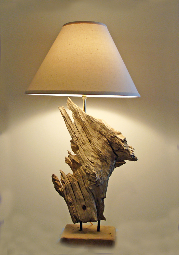 Driftwood Table Lamp Beach Coastal Lighting Skipjack Nautical Wares Driftwood Table Lamp Beach Coastal Lighting