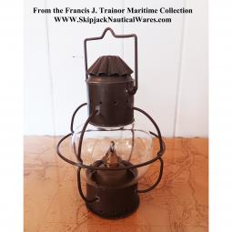 Vintage Brass Nautical Onion Lantern