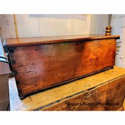 19th Century British Sea Chest Seaman's Box