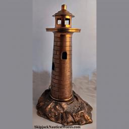 Cast Brass Lighthouse Table Light