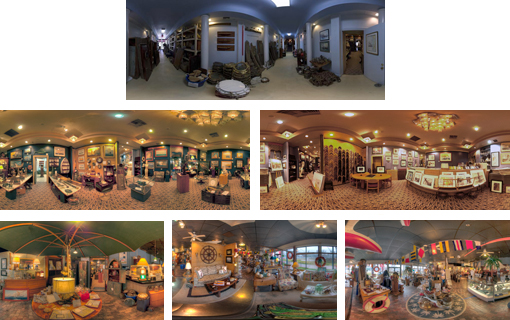 CLICK ON AN AREA OF OUR SHOWROOM TO VIEW THE 360 PANORAMA