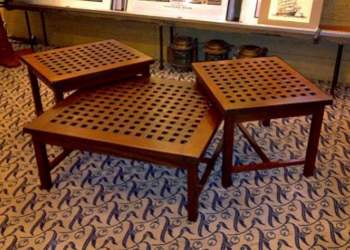 Nautical & Antique Furniture: Skipjack Nautical Wares Skipjack's Custom Ship Grate Tables - Nautical & Antique Furniture: Skipjack Nautical Wares