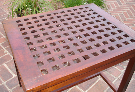 Custom Ship Grate Nautical Table