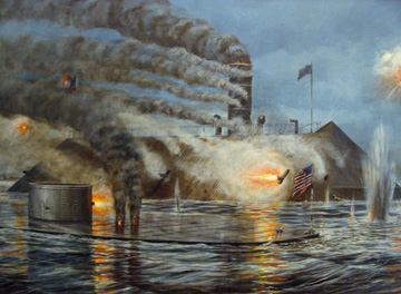 The Battle of the Ironcldsby Bob Holland