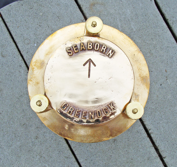 Seaborn Brass Pedestal Dock Or Piling Light New Skipjack Nautical Seaborn Brass Pedestal Dock Or Piling Light New