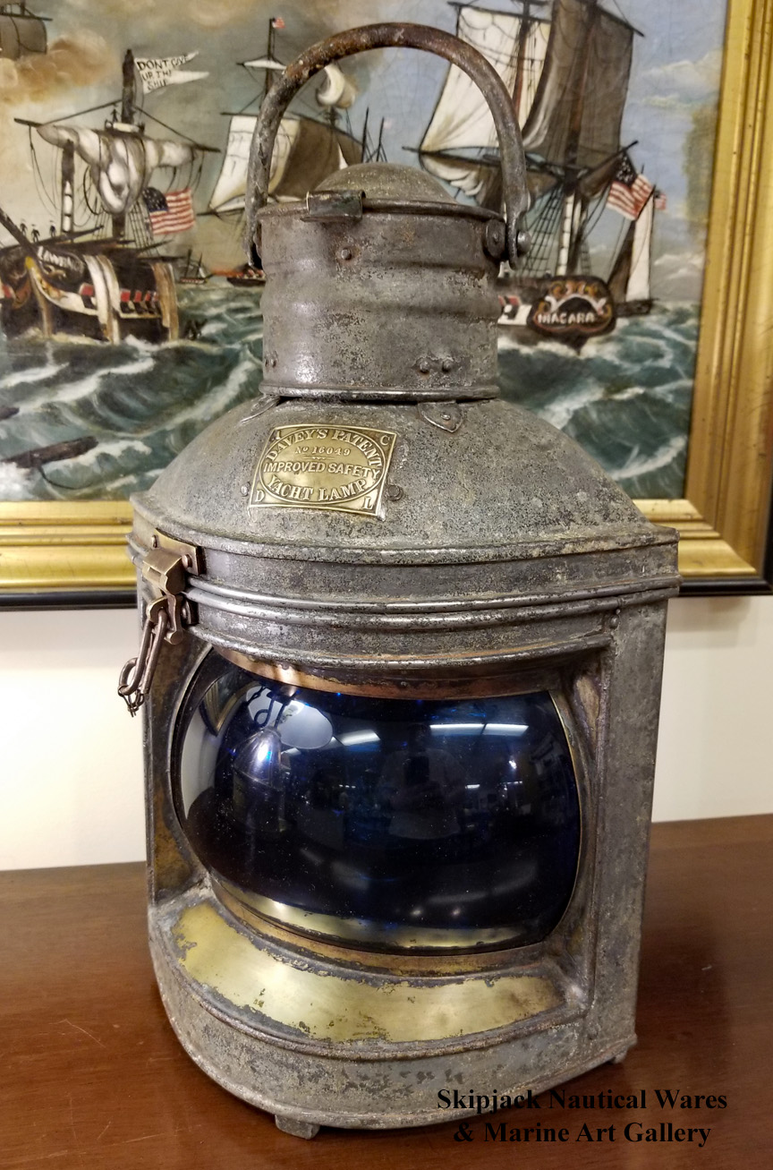 Davey's of London Starboard Marine Yacht Lamp Skipjack Nautical Wares