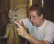 folk artist Steve Hazlett