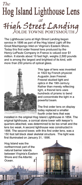 CLICK HERE to view our brochure on the Hog Island Light at High Street Landing