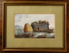 19th Century China Trade Painting of Dutch Folly Fort on the Pearl River