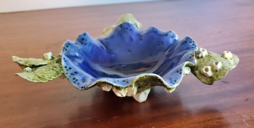 Porcelain Oyster Bowl by Kevin Collins