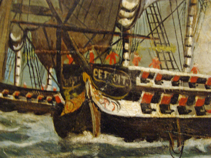 the Battle of Lake Erie U.S.S. Detroit