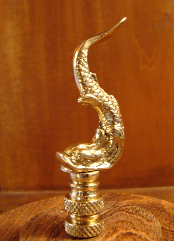 Solid Brass Lamp Finial
