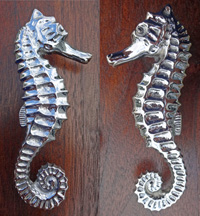 Sea Horse Cabinet Handle, chrome (new) Product Code: MMSHH Price: $18.95. Available Quantity in Basket: none