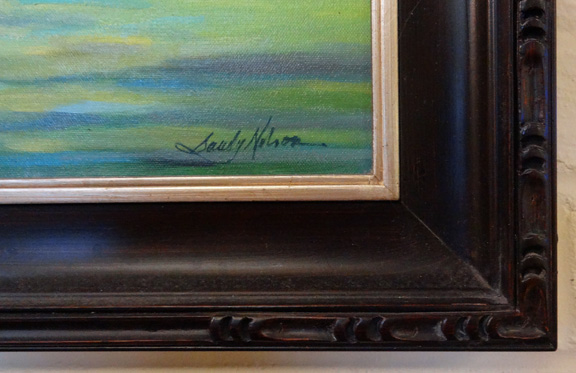 Original oil painting by Sandy Nelson - At Rest