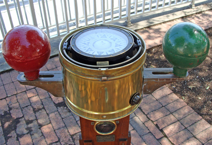 Henry Browne & Son antique ship's Binnacle with Sestrel Compass