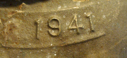 U.S. Coast Guard bronze buoy bell embossed date