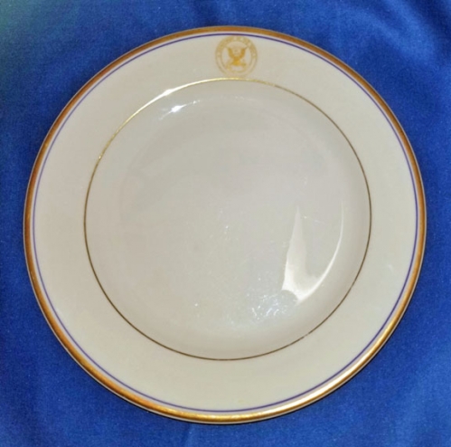 U.S. Department of the Navy luncheon plate, 9" (vintage)