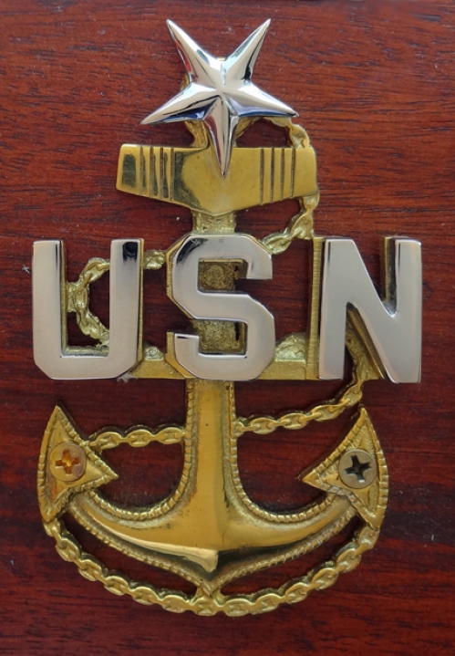 U.S. Navy Senior Chief Plaque (new)