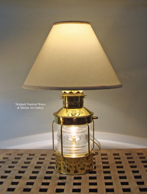 Skipjack's Anchor Lantern Table Lamp (new)