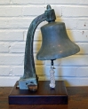 authentic, WWII, bronze, US navy, bell, Norfolk Naval Shipyard, nautical, maritime