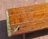 Authentic WW II Liberty Ship Hatch Cover Converted to Coffee Table