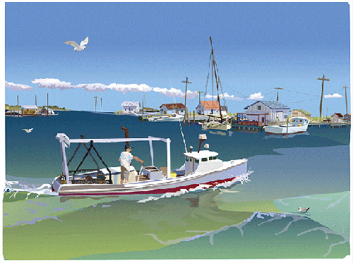 Art Of The Chesapeake Bay Skipjack Nautical Wares