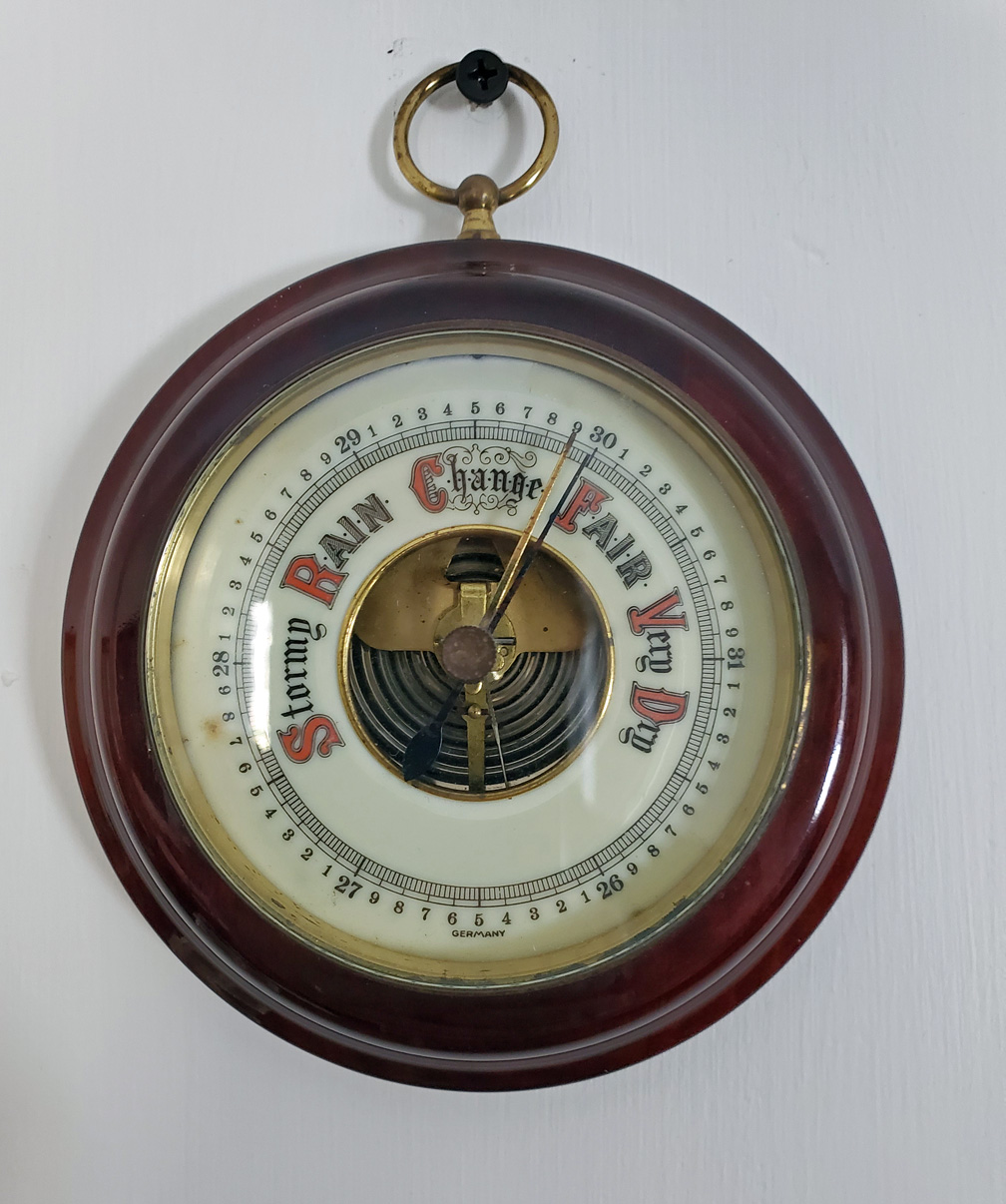 Vintage German Made Barometer Skipjack Nautical Wares