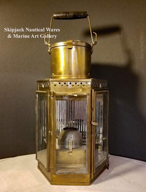 Nautical Wall Ceiling Piling Lights Skipjack Wares Brass Bulkhead Mountable Cabin Wardroom Lantern
