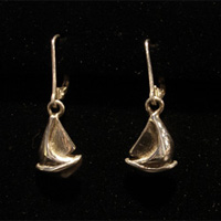 "Sloop" Sterling Silver Earrings