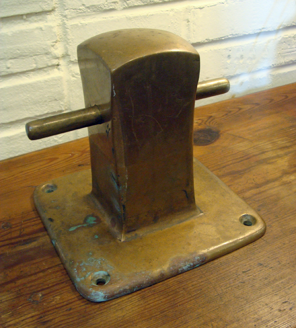 Large Cast Bronze Mooring Bitt Skipjack Nautical Wares