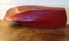 1960's Vintage Chris Craft Riviera Boat Model, view of the painted bow