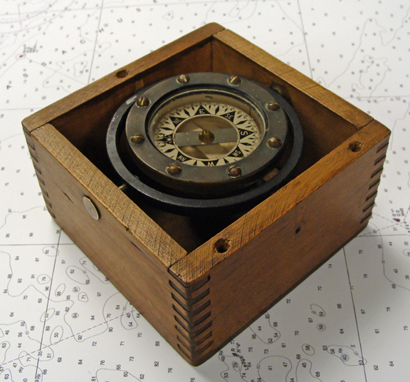 Dirigo Compass and Instrument, Auburn, Washington, USA, compass face
