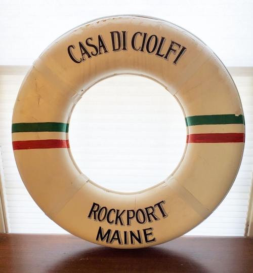 Vintage Yacht Life Ring