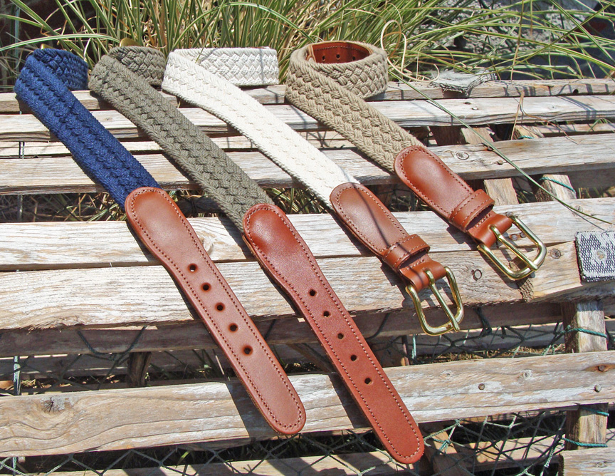 Sailor Braided Macrame Nautical Belt For Men, Women & Children