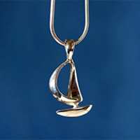 "Spinnaker" Sterling Silver Pendant