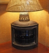 Early 20th Century Starboard Lantern Table Lamp- Nautical Lighting