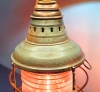 Galvanized Metal Perkins/Perko Anchor Lantern Nautical Table Lamp