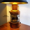 Nautical Table Lamp- Peters & Bey Copper Masthead Light