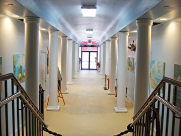 Long view of our new Foyer Marine Gallery