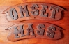 Vintage Mahogany Quarter Boards- "ONSET" & "MASS"