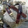 Skull & Crossbones Nautical Pirate Belt and matching key fob