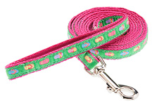 Nautical Pet Leashes, 1/2" wide (for toy dogs or cats)