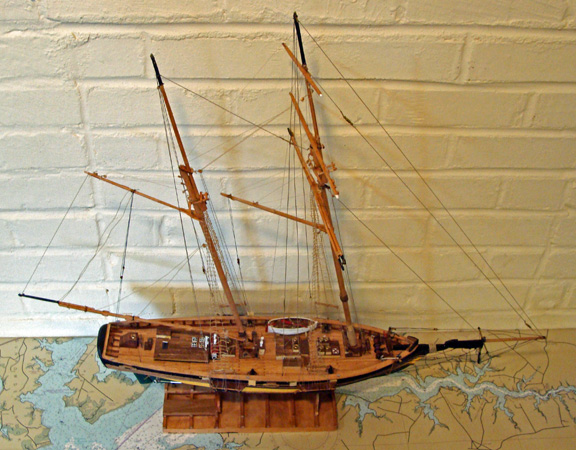 Ship Model of the PRIDE OF BALTIMORE