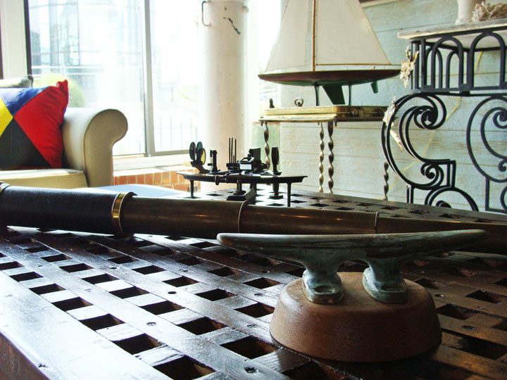 Custom Ship Grate Nautical Coffee Table top