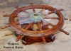 48 Inch Yacht Wheel Coffee Table ILDICO, SOUTH YARMOUTH